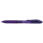 PENTEL Zseléstoll, 0,35 mm, nyomógombos, PENTEL "EnerGelX BL107", lila