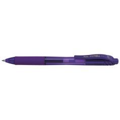   PENTEL Zseléstoll, 0,35 mm, nyomógombos, PENTEL "EnerGelX BL107", lila