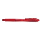 PENTEL Zseléstoll, 0,35 mm, nyomógombos, PENTEL "EnerGelX BL107", piros