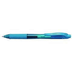   PENTEL Zseléstoll, 0,35 mm, nyomógombos, PENTEL "EnerGelX BL107", világoskék