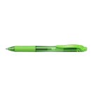 PENTEL Zseléstoll, 0,35 mm, nyomógombos, PENTEL "EnerGelX BL107", világoszöld