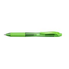   PENTEL Zseléstoll, 0,35 mm, nyomógombos, PENTEL "EnerGelX BL107", világoszöld