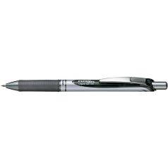   PENTEL Zseléstoll, 0,35 mm, nyomógombos, PENTEL "EnerGel BL77", fekete