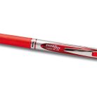 PENTEL Zseléstoll, 0,35 mm, nyomógombos, PENTEL "EnerGel BL77", piros
