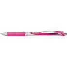 PENTEL Zseléstoll, 035 mm, nyomógombos, PENTEL "EnerGel BL77", pink
