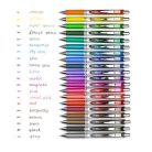 PENTEL Zseléstoll, 035 mm, nyomógombos, PENTEL "EnerGel BL77", türkíz