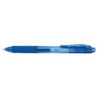 PENTEL Zseléstoll, 0,25 mm, nyomógombos, PENTEL "EnerGelX BLN105", kék