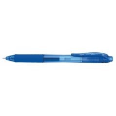   PENTEL Zseléstoll, 0,25 mm, nyomógombos, PENTEL "EnerGelX BLN105", kék