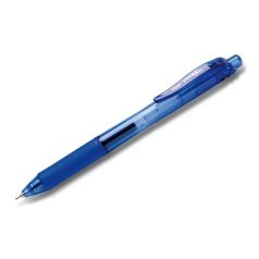   PENTEL Zseléstoll, 0,25 mm, nyomógombos, PENTEL "EnerGelX BLN105", kék