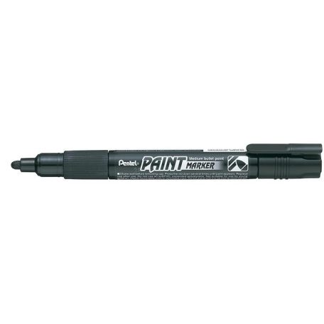 PENTEL Lakkmarker, 2 mm, kúpos, PENTEL "MMP20", fekete