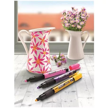 PENTEL Lakkmarker, 2 mm, kúpos, PENTEL "MMP20", fekete