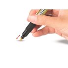 PENTEL Lakkmarker, 2 mm, kúpos, PENTEL "MMP20", fekete