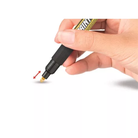 PENTEL Lakkmarker, 2 mm, kúpos, PENTEL "MMP20", fekete