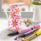 PENTEL Lakkmarker, 2 mm, kúpos, PENTEL "MMP20", kék