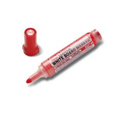   PENTEL Táblamarker, 6 mm, kúpos hegy, PENTEL "Easyflo", piros