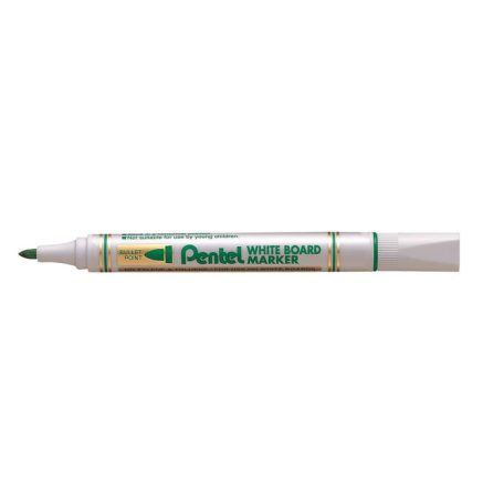 PENTEL Táblamarker, 2 mm, kúpos hegy, PENTEL, zöld