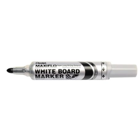 PENTEL Táblamarker, 2,5 mm, kúpos, PENTEL "Maxiflo MWL5M", fekete
