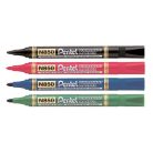 PENTEL Alkoholos marker, 1,5 mm, kúpos, PENTEL "N850", fekete