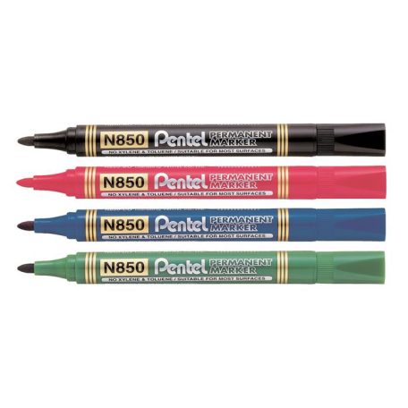 PENTEL Alkoholos marker, 1,5 mm, kúpos, PENTEL "N850", kék
