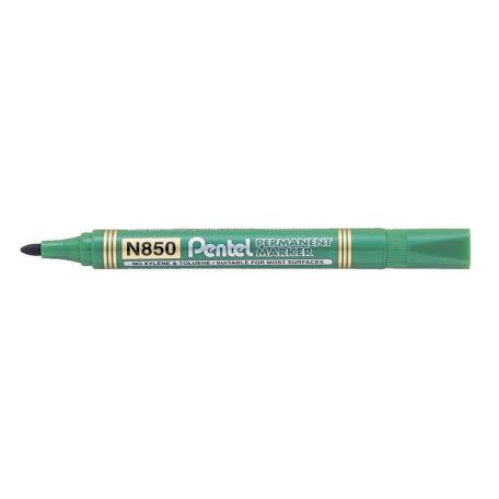 PENTEL Alkoholos marker, 1,5 mm, kúpos, PENTEL "N850", zöld