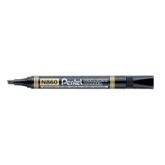   PENTEL Alkoholos marker, 0,6-4,5 mm, vágott, PENTEL "N860", fekete