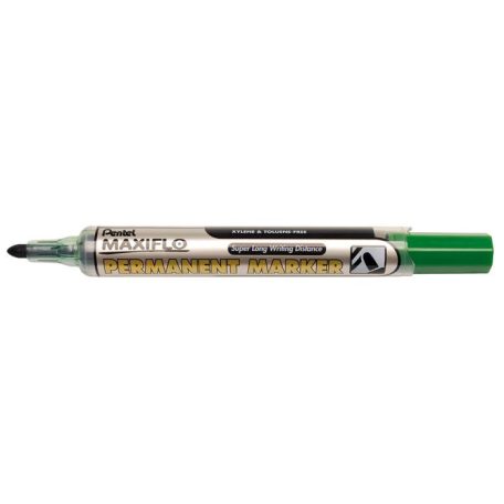 PENTEL Alkoholos marker, 1,5 mm, kúpos, PENTEL "Maxiflo NFL50", zöld