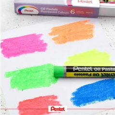   PENTEL Olajpasztell kréta, PENTEL, "Arts", 12 különböző szín