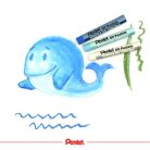 PENTEL Olajpasztell kréta, PENTEL, "Arts", 12 különböző szín