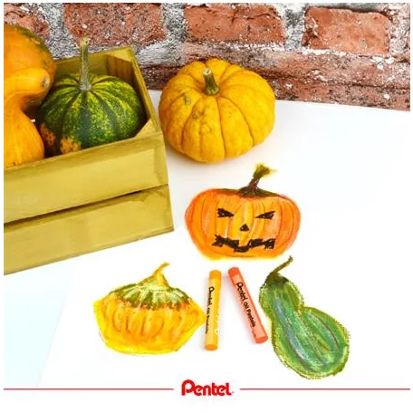 PENTEL Olajpasztell kréta, PENTEL, "Arts", 25 különböző szín