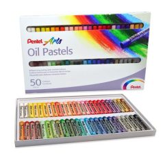   PENTEL Olajpasztell kréta, PENTEL, "Arts", 50 különböző szín