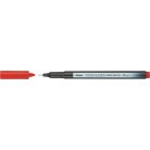 PENTEL Tűfilc, 0,4 mm, PENTEL "Pointliner", piros