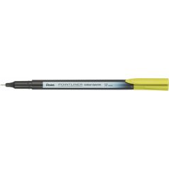   PENTEL Tűfilc, 0,4 mm, PENTEL "Pointliner", limezöld