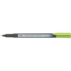   PENTEL Tűfilc, 0,4 mm, PENTEL "Pointliner", almazöld