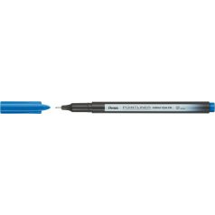   PENTEL Tűfilc, 0,4 mm, PENTEL "Pointliner", jégkék