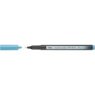 PENTEL Tűfilc, 0,4 mm, PENTEL "Pointliner", tengerkék