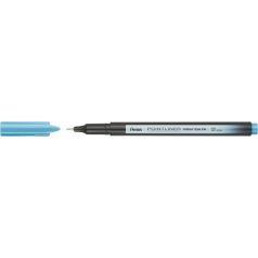   PENTEL Tűfilc, 0,4 mm, PENTEL "Pointliner", tengerkék