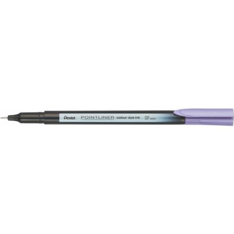 PENTEL Tűfilc, 0,4 mm, PENTEL "Pointliner", levendula