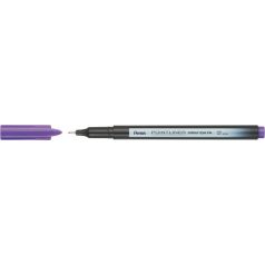   PENTEL Tűfilc, 0,4 mm, PENTEL "Pointliner", ibolyalila