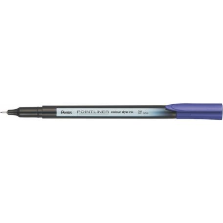 PENTEL Tűfilc, 0,4 mm, PENTEL "Pointliner", sötétlila