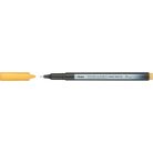 PENTEL Tűfilc, 0,4 mm, PENTEL "Pointliner", okkersárga
