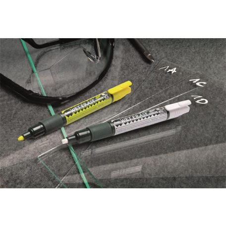 PENTEL Krétamarker, 2-4 mm, megfordítható hegy, PENTEL "SMW26", sárga