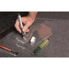 PENTEL Krétamarker, 2-4 mm, megfordítható hegy, PENTEL "SMW26", sárga