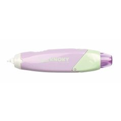   PENTEL Hibajavító roller, 5 mm x 6 m, utántölthető, PENTEL "Knoky", világoszöld-lila
