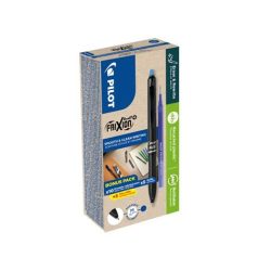   PILOT Rollertoll, 0,35 mm, törölhető, nyomógombos, PILOT "Frixion Ball Plus", kék + betét
