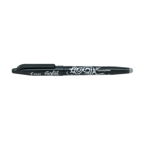 PILOT Rollertoll, 0,35 mm, törölhető, kupakos, PILOT "Frixion Ball", fekete