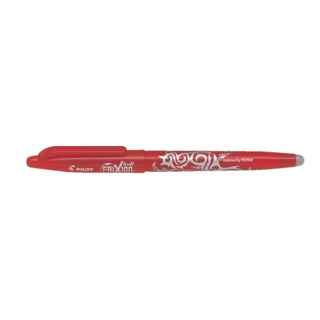 PILOT Rollertoll, 0,35 mm, törölhető, kupakos, PILOT "Frixion Ball", piros