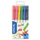 PILOT Filctoll készlet, 0,39-0,7 mm, törölhető, PILOT "Frixion Colors", 6 különböző szín