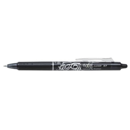 PILOT Rollertoll, 0,35 mm, törölhető, nyomógombos, PILOT "Frixion Clicker", fekete