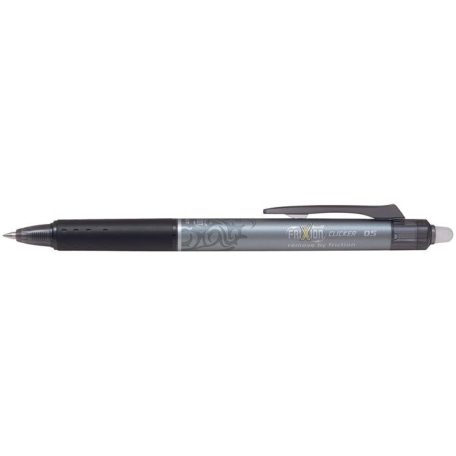 PILOT Rollertoll, 0,25 mm, törölhető, nyomógombos, PILOT "Frixion Clicker", fekete