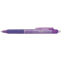   PILOT Rollertoll, 0,25 mm, törölhető, nyomógombos, PILOT "Frixion Clicker", lila